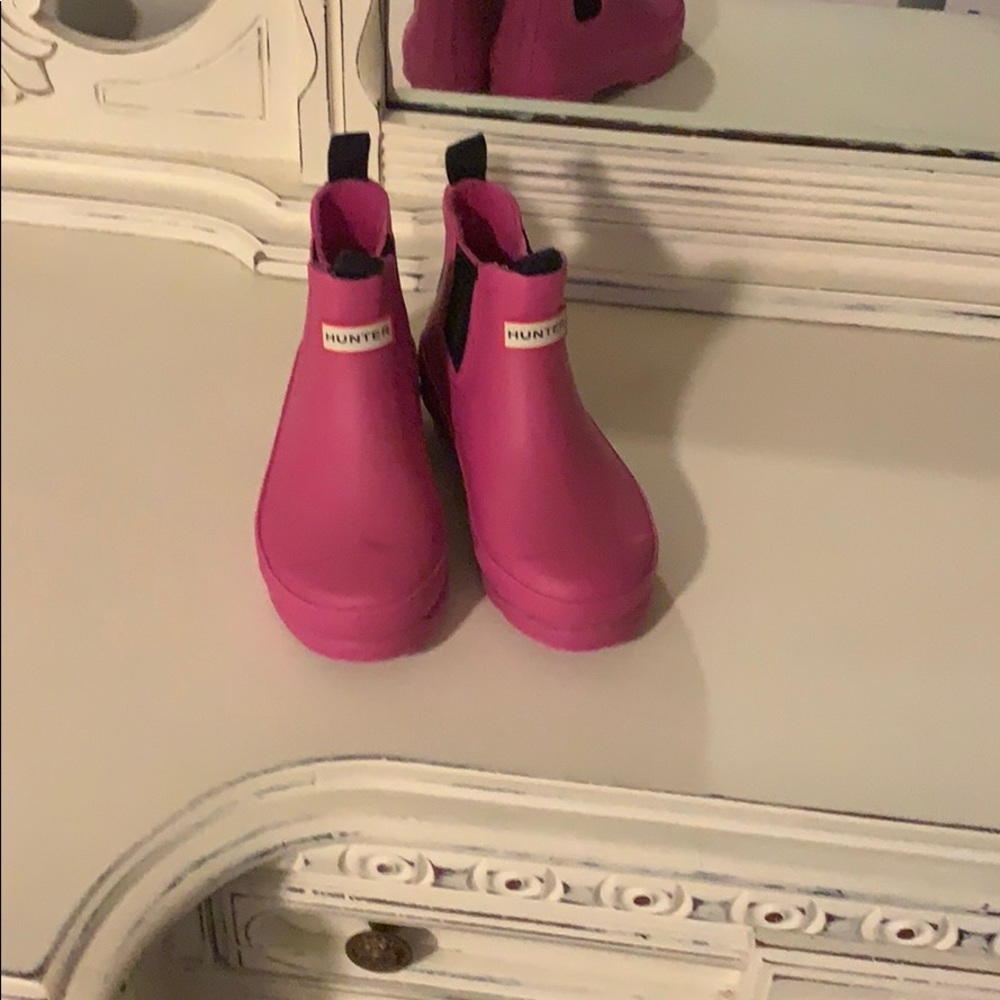 Hunter rain boots